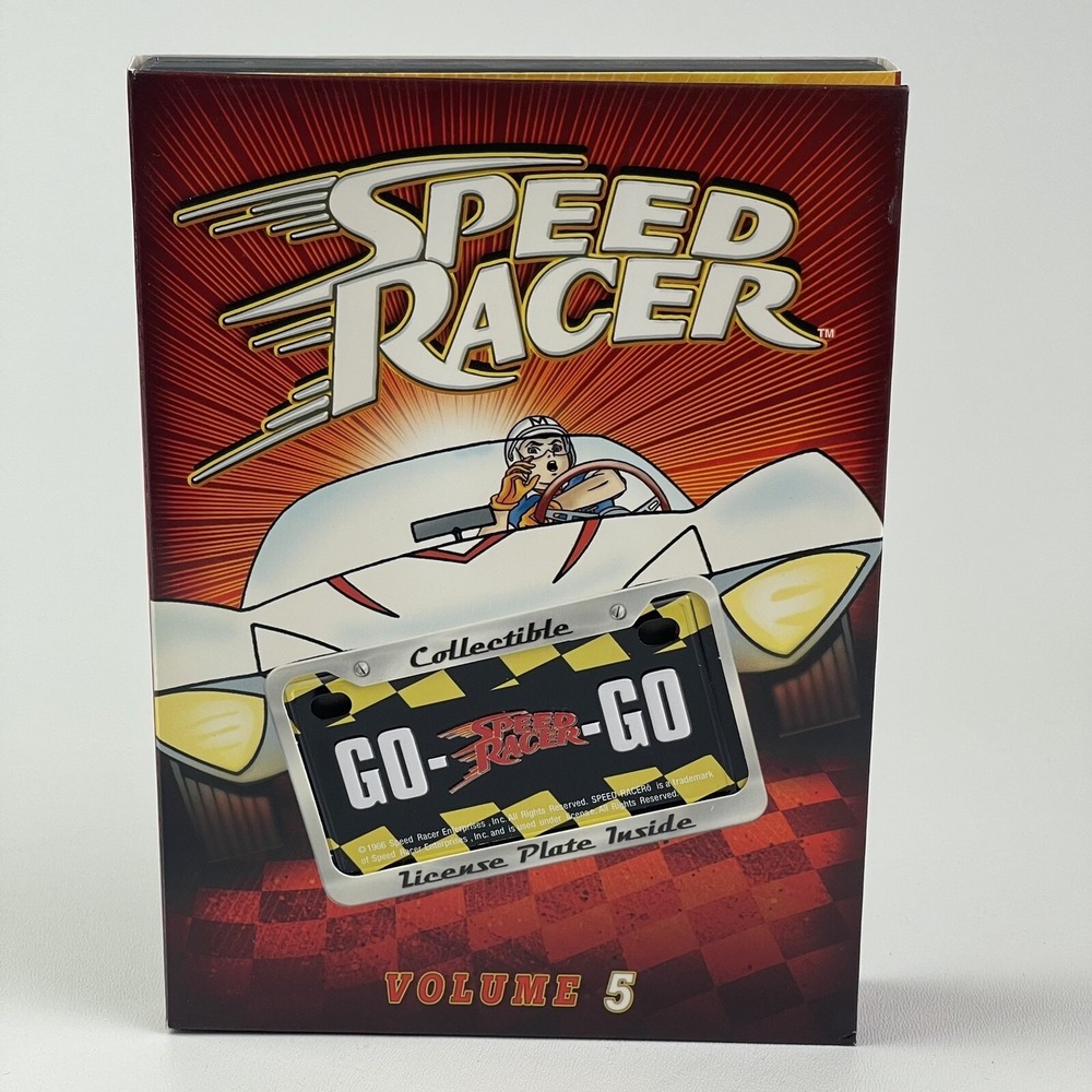 Speed Racer Volume 5 DVD 8 Episodes Race Around The World Part 1 And 2